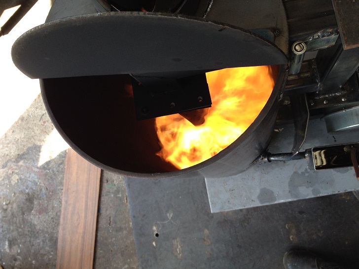 廃油ストーブの作り方 himiel stove