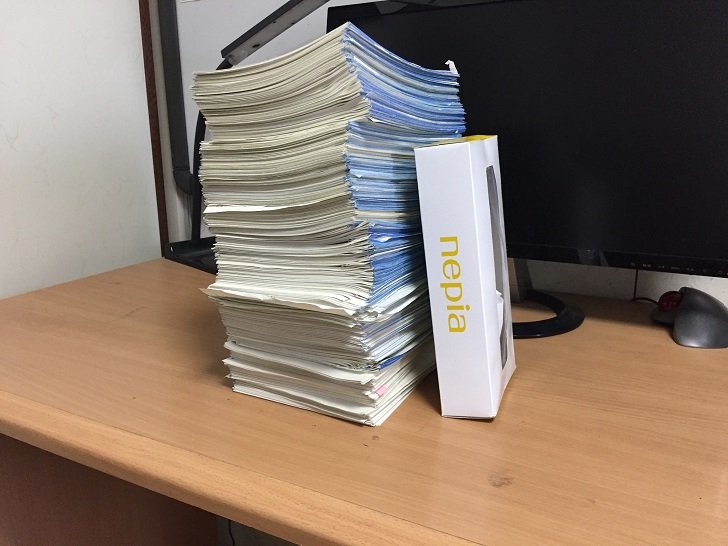 2年間継続した問題プリント